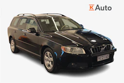 musta Volvo V70 2009 kuva 1.