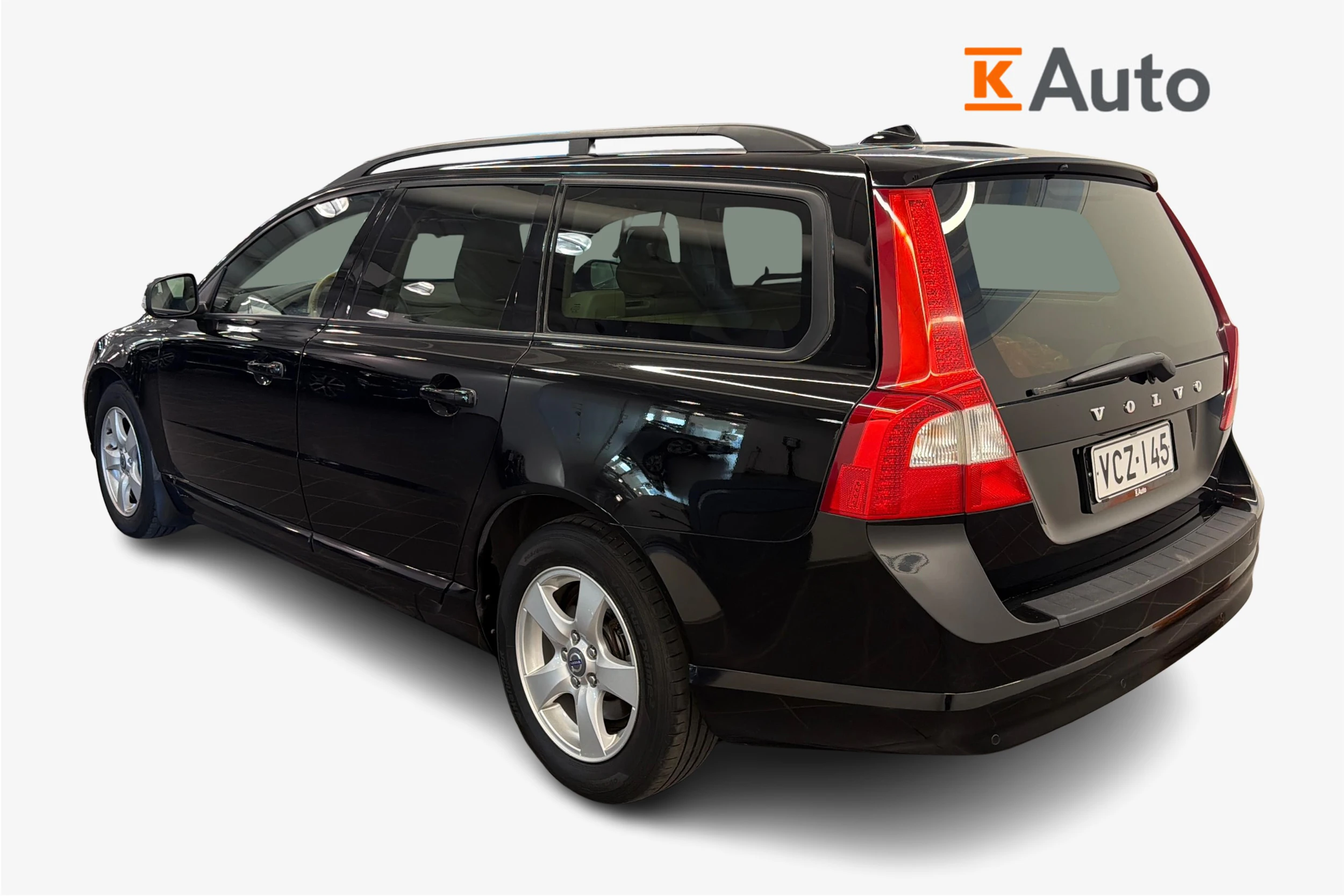 musta Volvo V70 2009 kuva 2.
