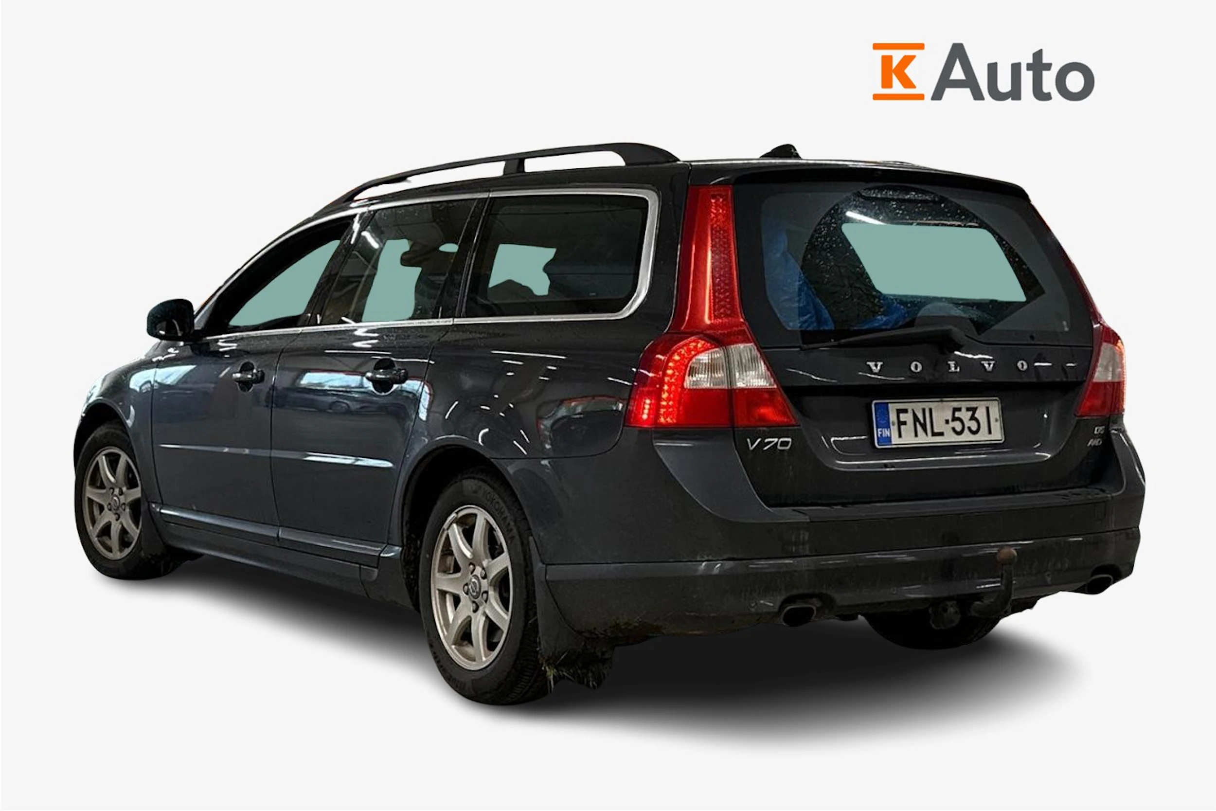 harmaa Volvo V70 2010 kuva 2.
