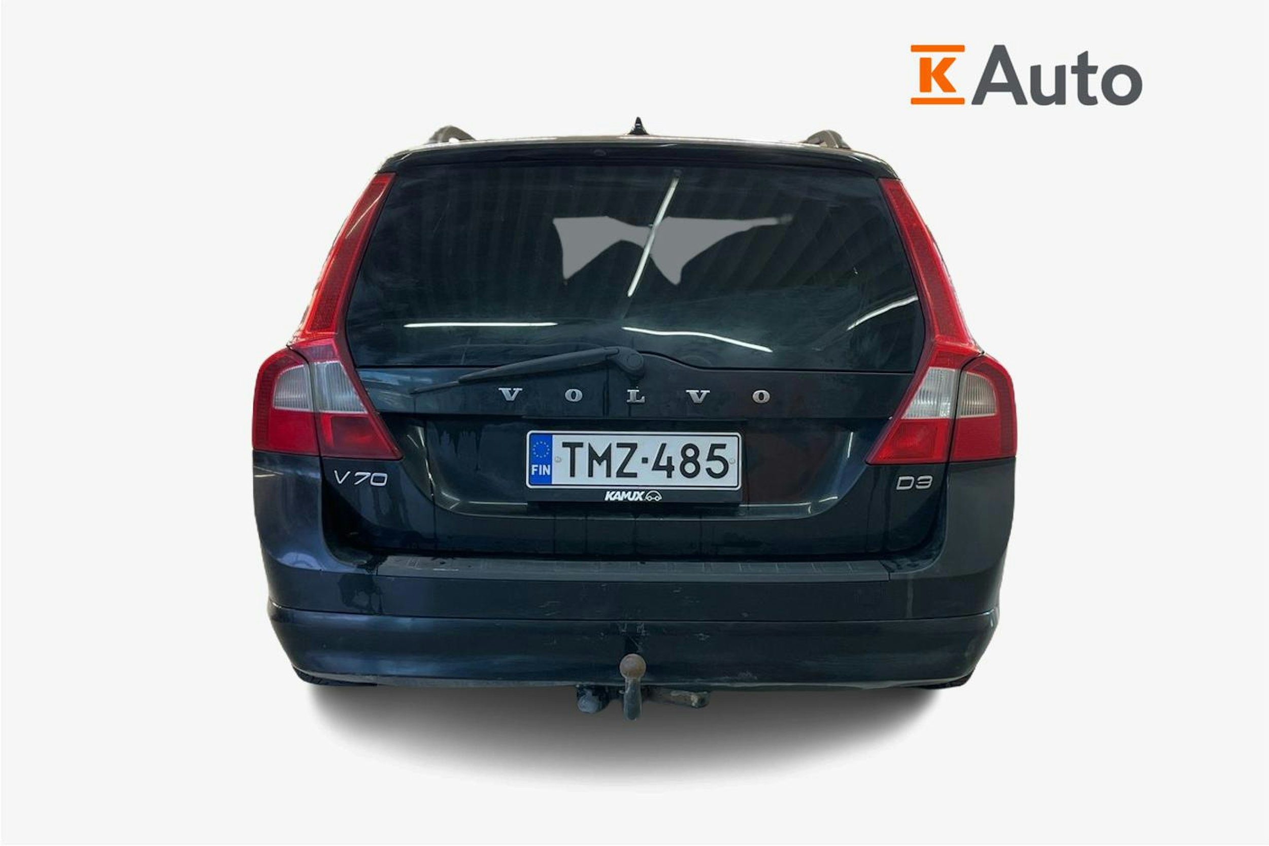 Musta Volvo V70 2010 kuva 3.