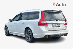valkoinen Volvo V70 2012 kuva 2.