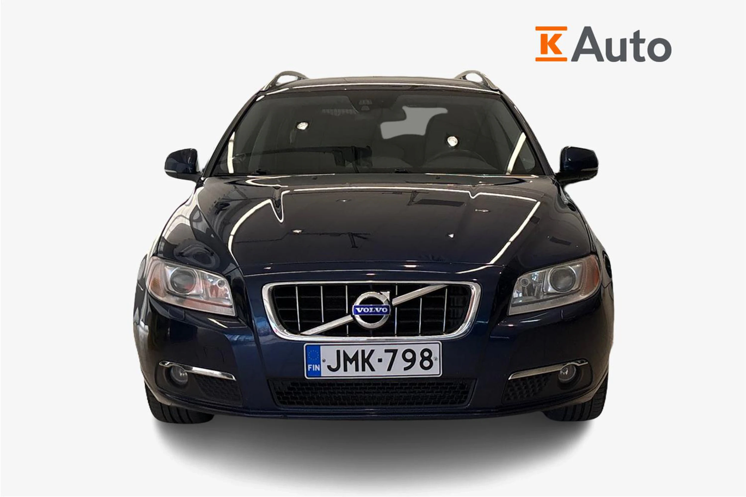 sininen Volvo V70 2011 kuva 5.