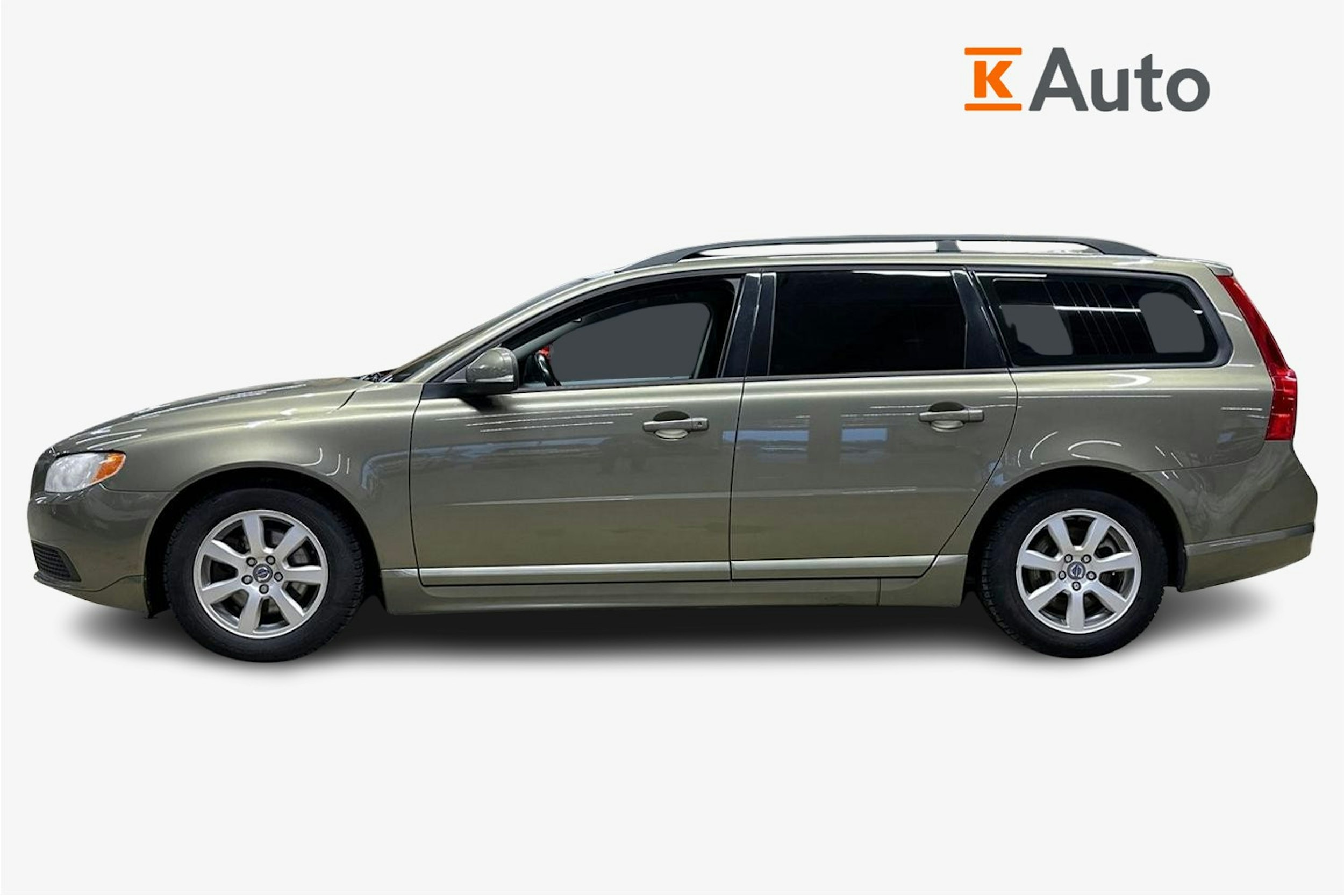 vihreä Volvo V70 2012 kuva 5.