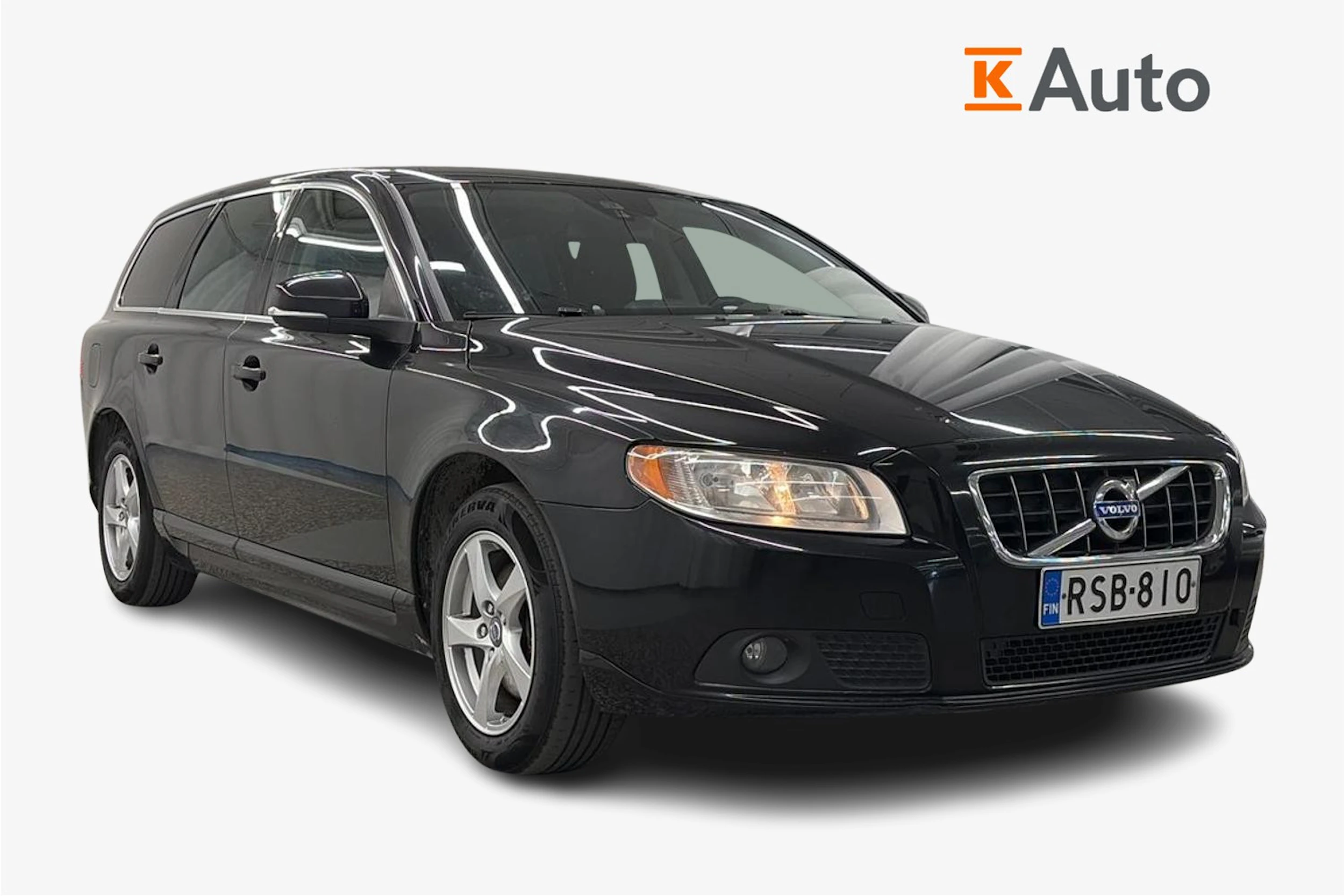 musta Volvo V70 2012 kuva 1.