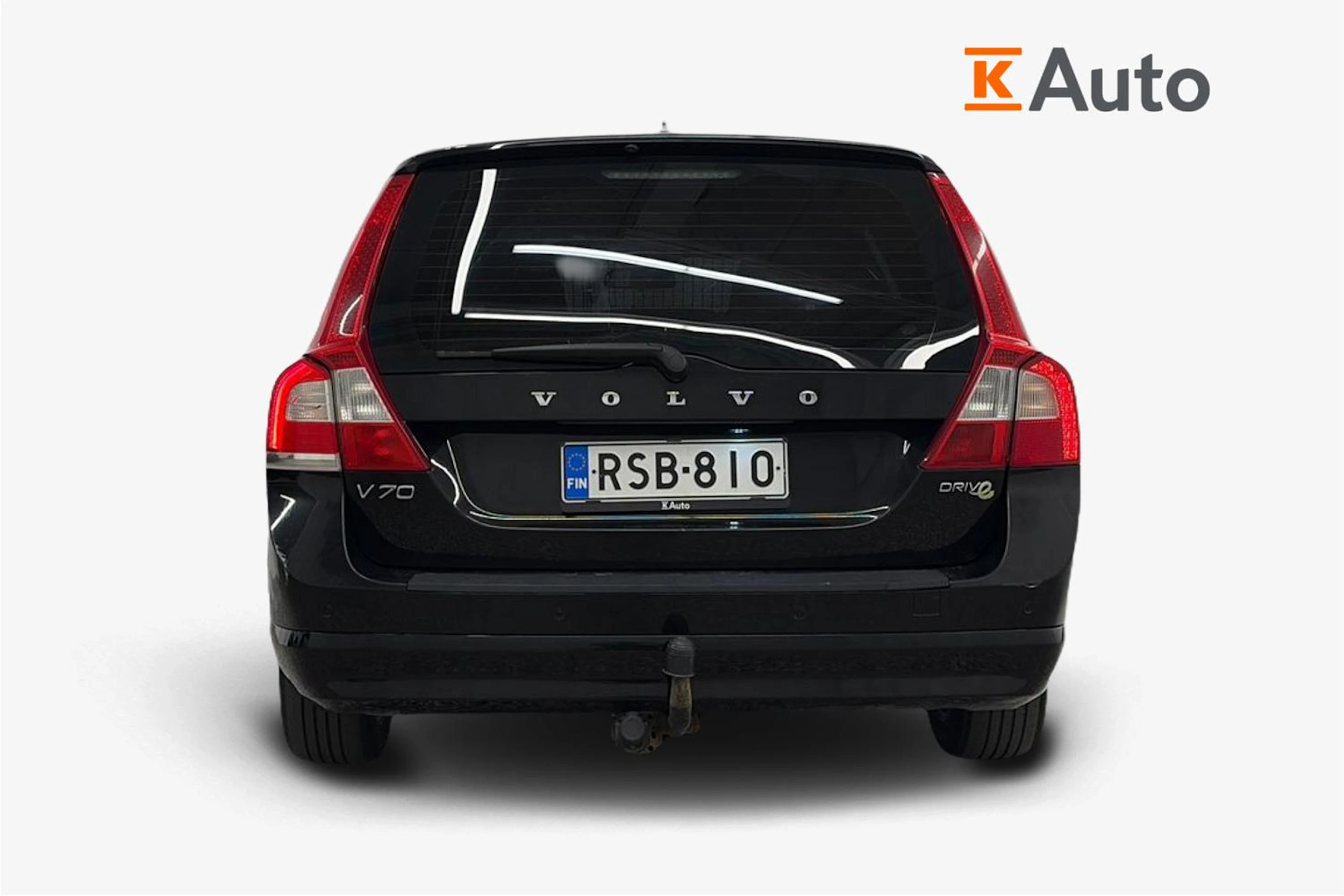 musta Volvo V70 2012 kuva 4.