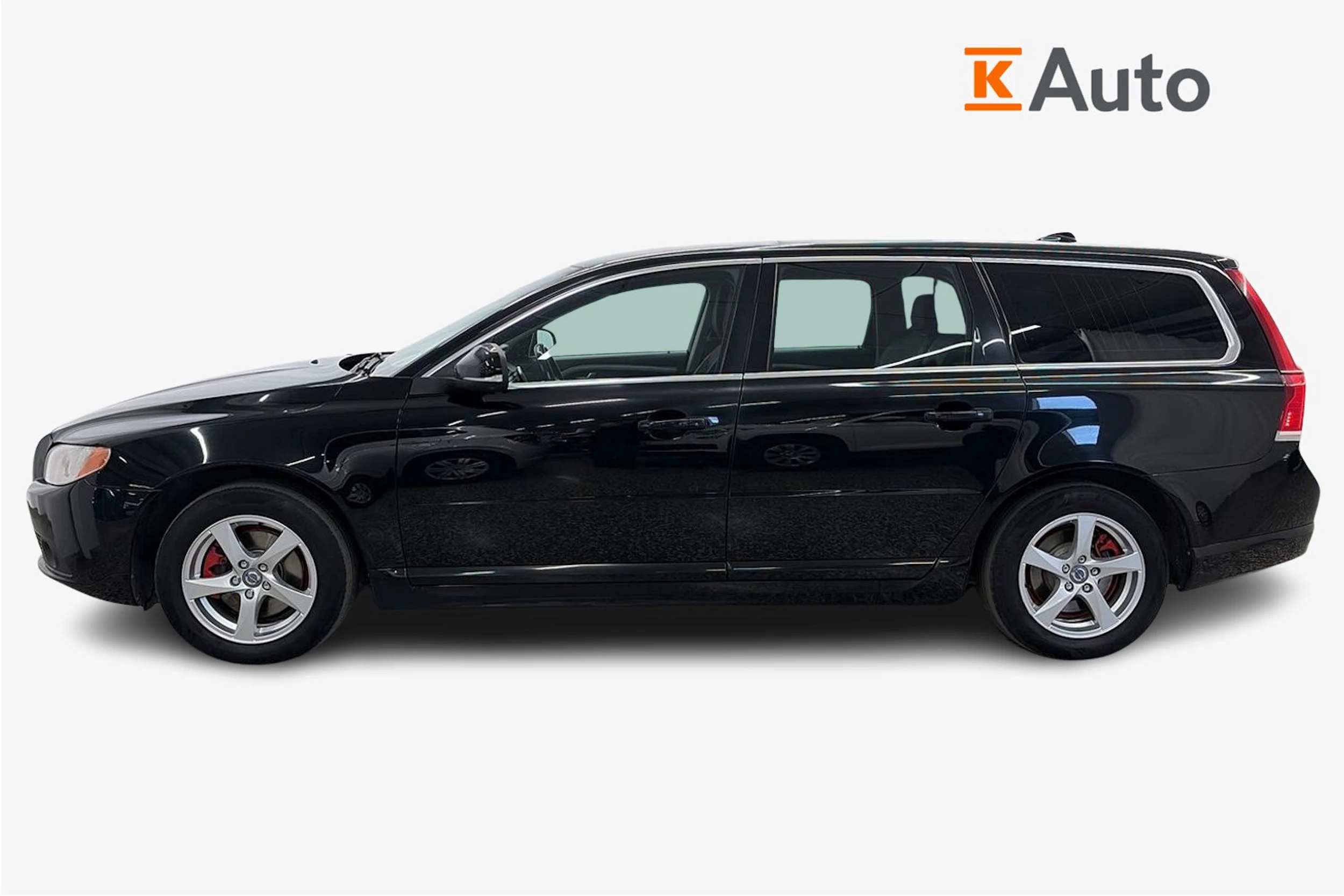 musta Volvo V70 2012 kuva 7.