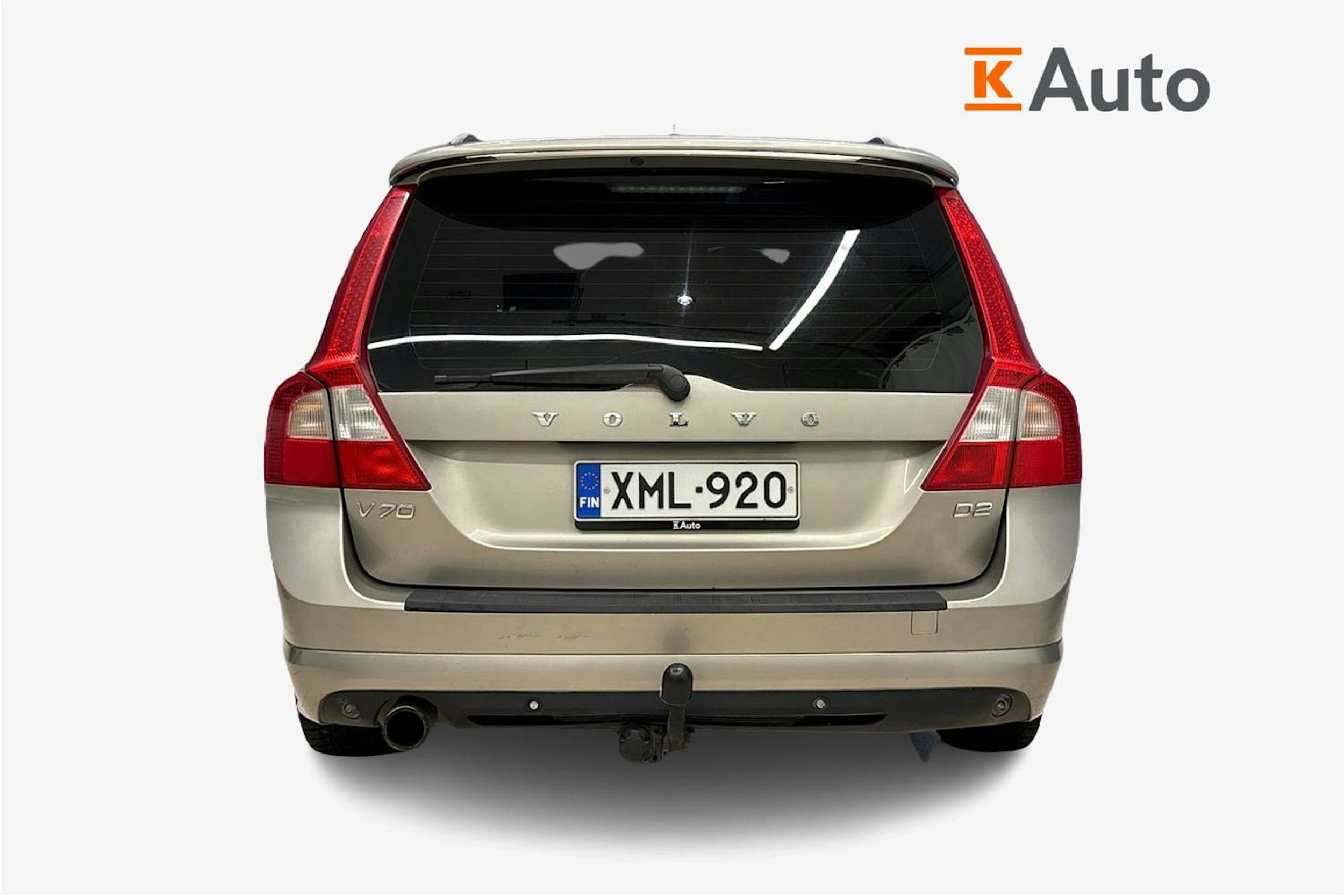Ruskea (beige) Volvo V70 2012 kuva 3.