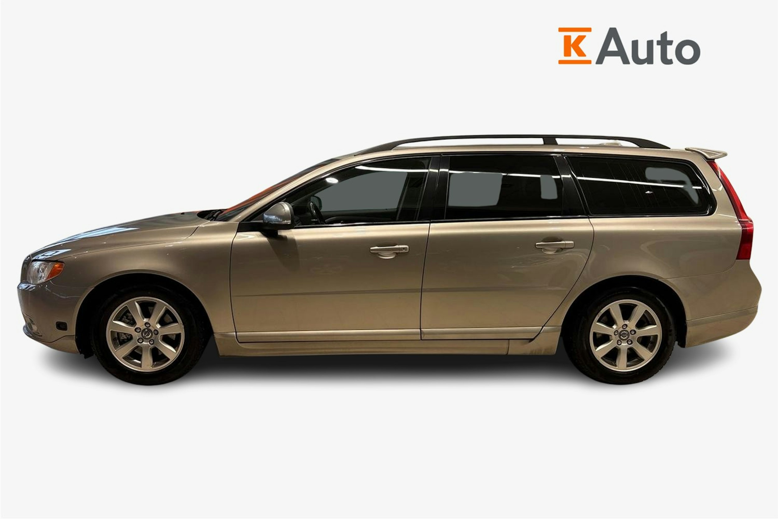 Ruskea (beige) Volvo V70 2012 kuva 6.