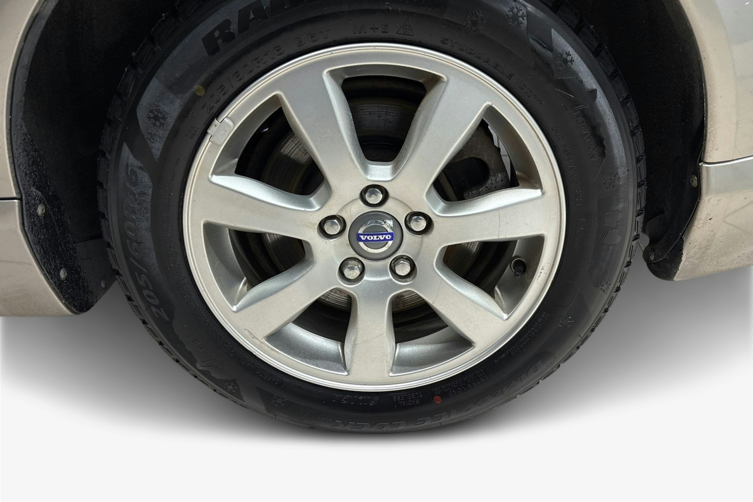 Ruskea (beige) Volvo V70 2012 kuva 11.