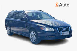 Sininen Volvo V70 2012 kuva 1.