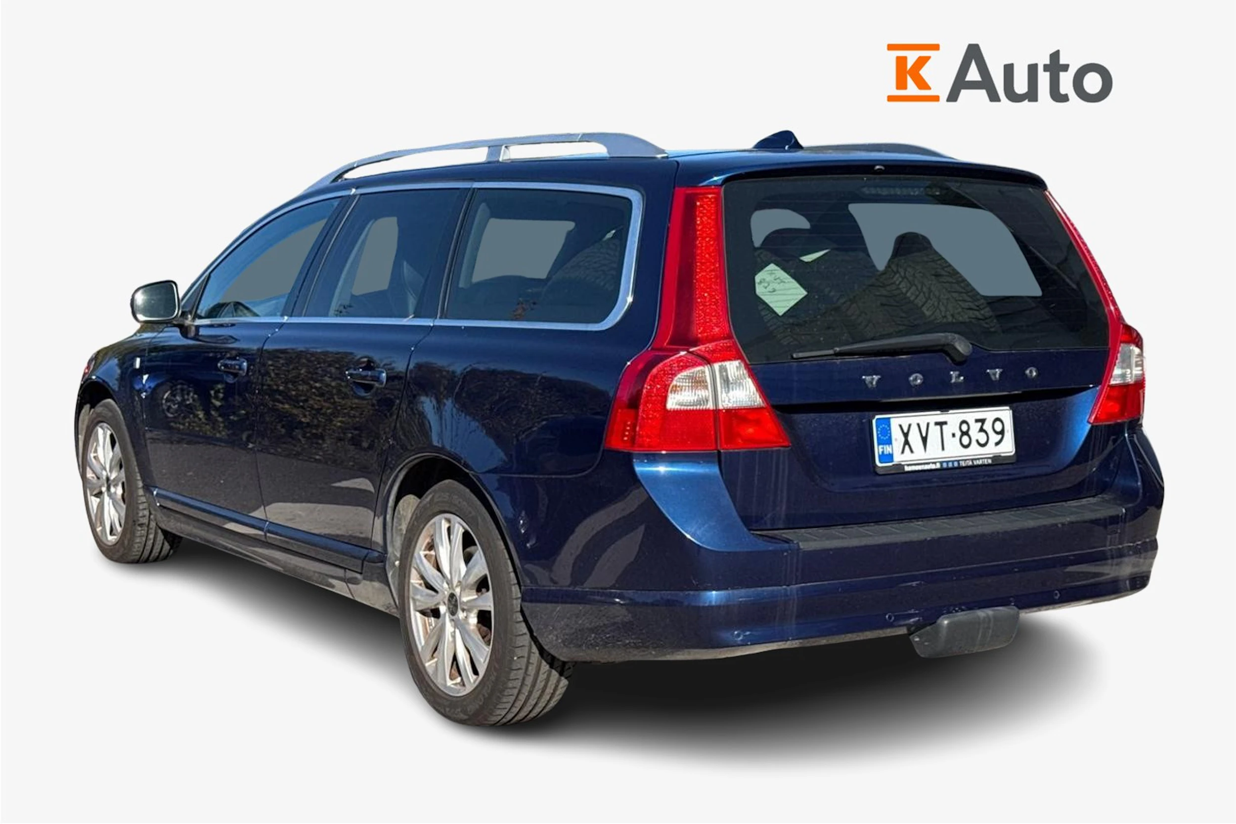Sininen Volvo V70 2012 kuva 2.