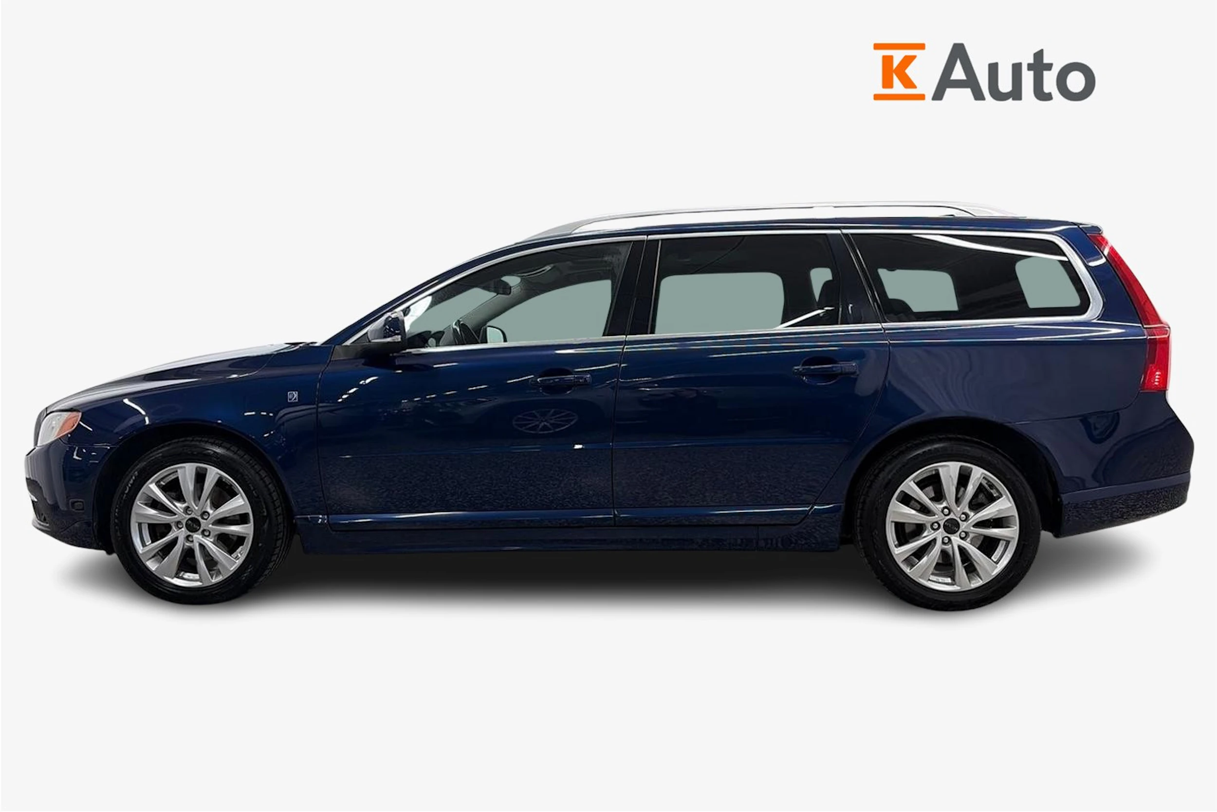 Sininen Volvo V70 2012 kuva 5.