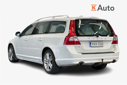 valkoinen Volvo V70 2012 kuva 2.