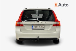 valkoinen Volvo V70 2013 kuva 3.