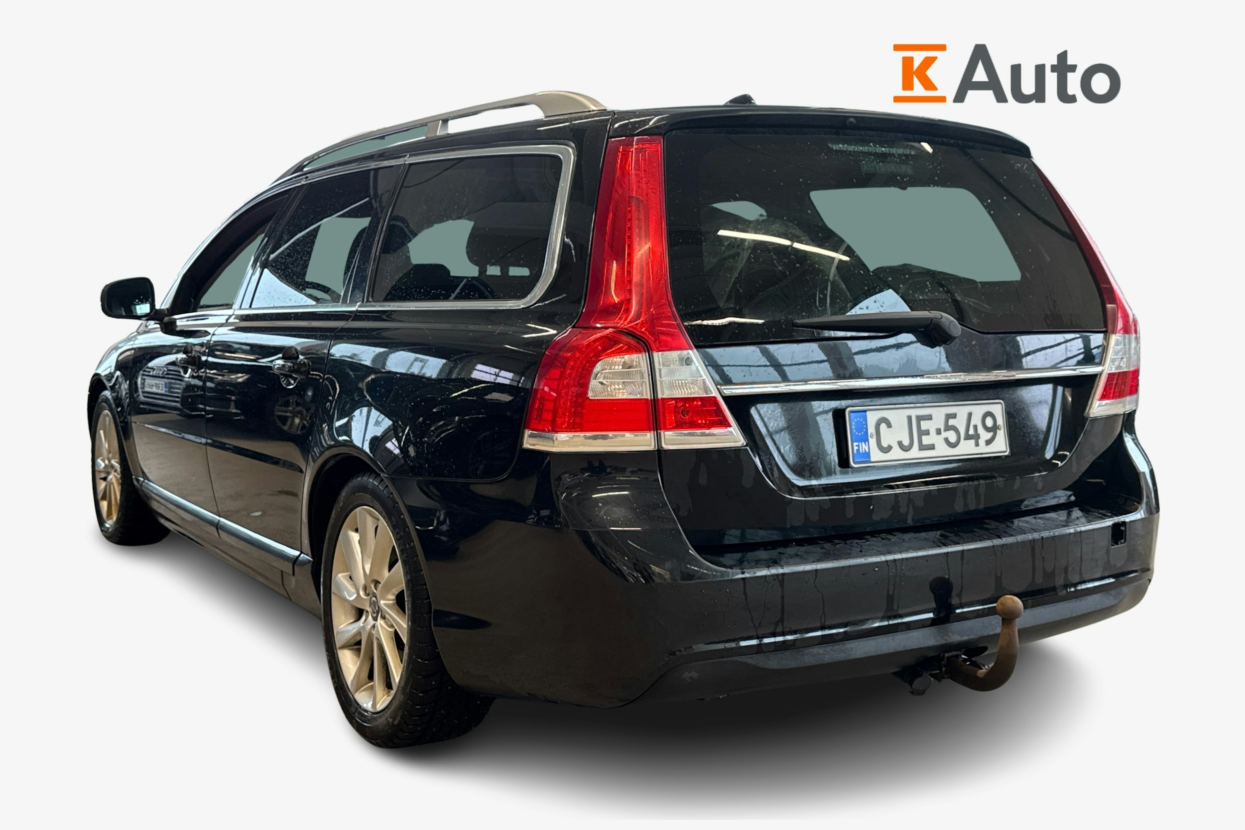 musta Volvo V70 2013 kuva 2.