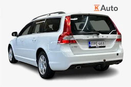 valkoinen Volvo V70 2014 kuva 2.