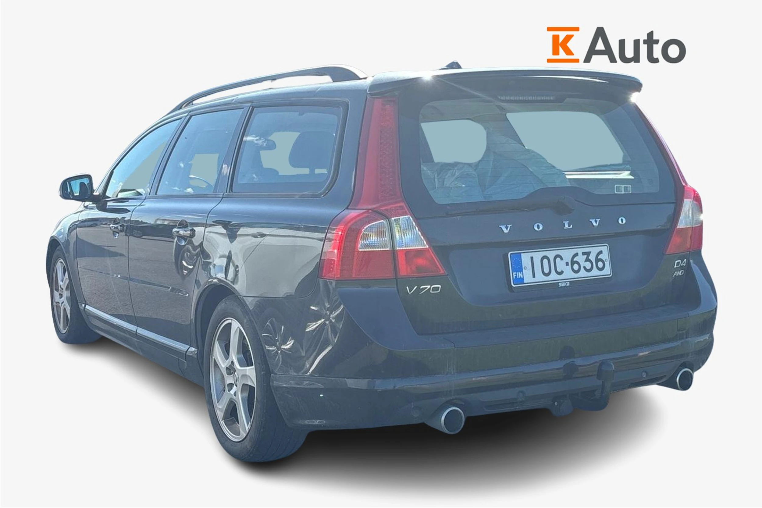 Musta Volvo V70 2013 kuva 2.
