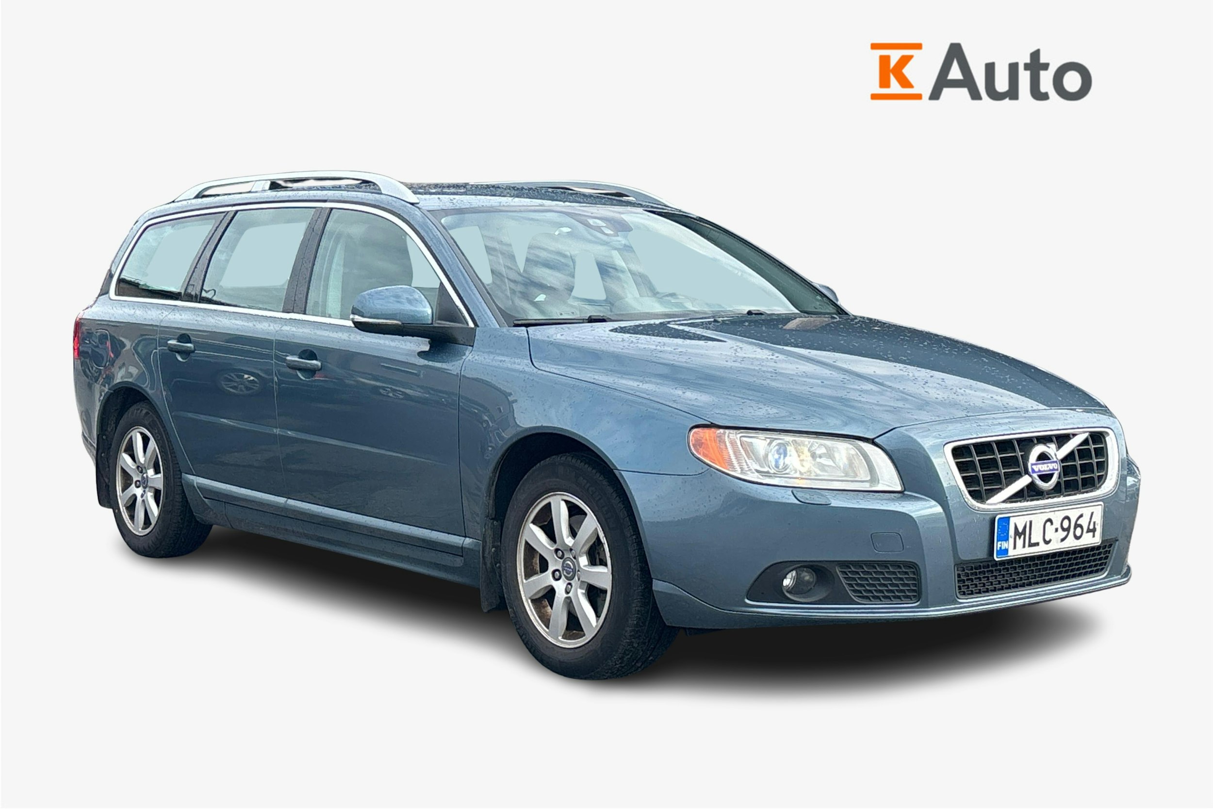 sininen Volvo V70 2013 kuva 1.