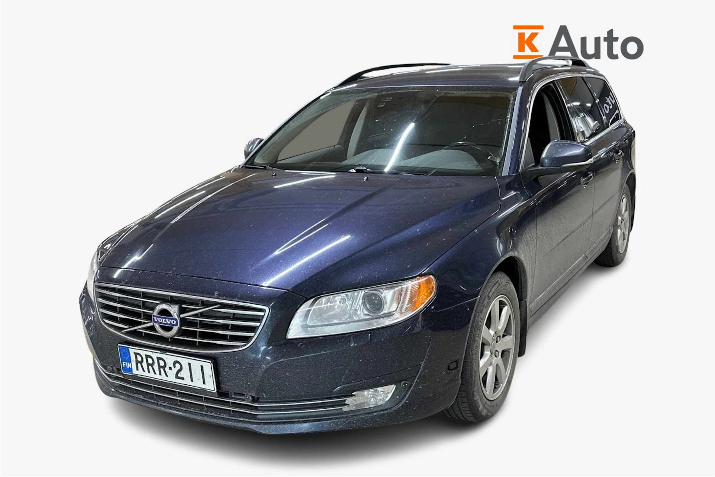 sininen Volvo V70 2013 kuva 1.