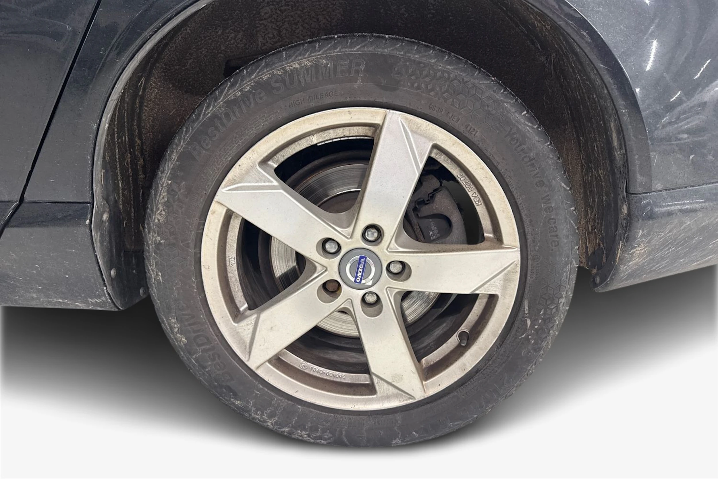 Musta Volvo V70 2013 kuva 9.