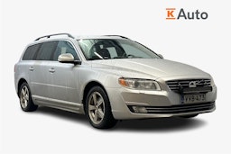Harmaa Volvo V70 2013 kuva 1.