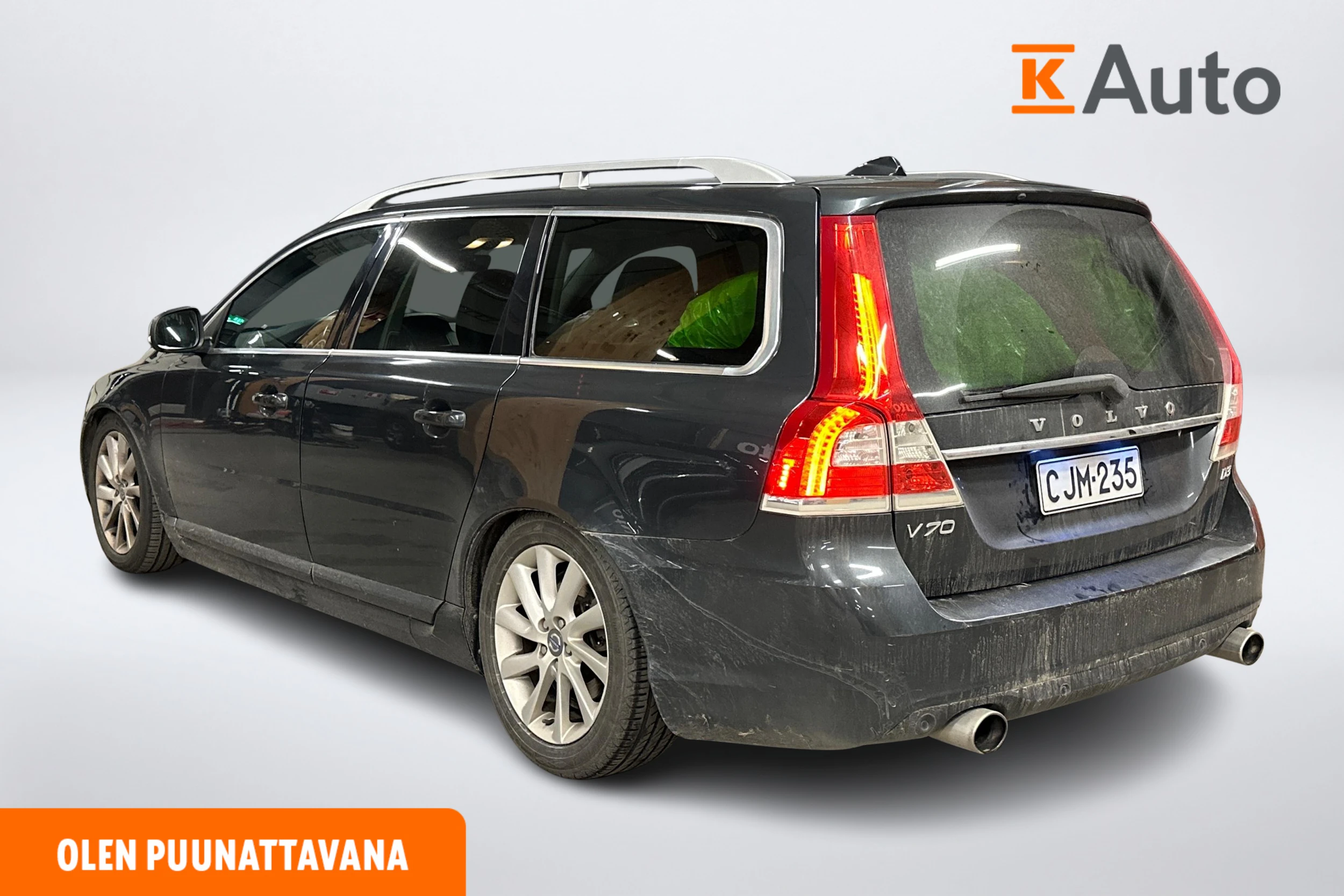 harmaa Volvo V70 2014 kuva 2.