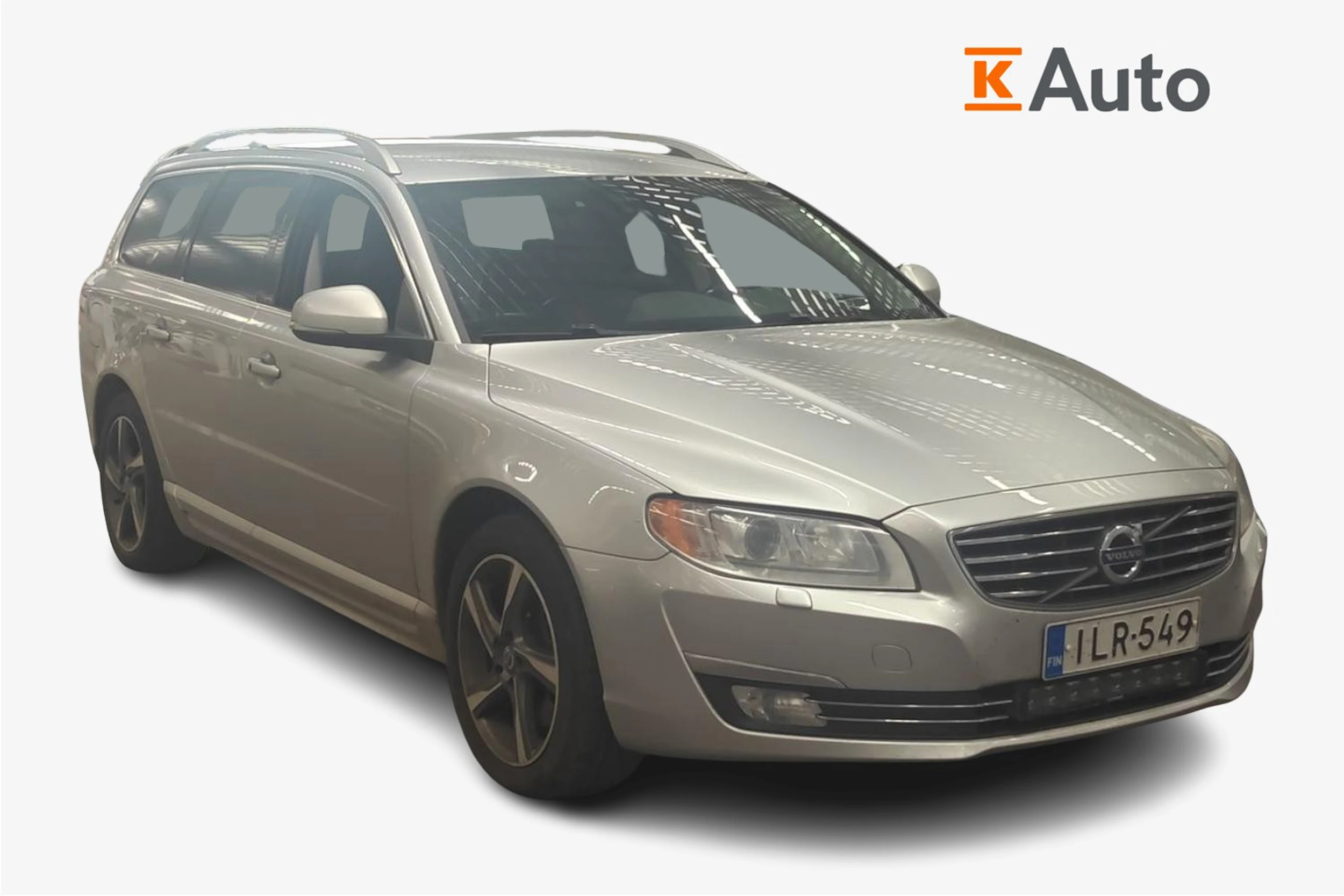 harmaa Volvo V70 2014 kuva 1.