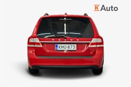 punainen Volvo V70 2014 kuva 3.