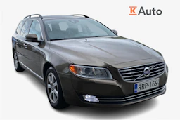ruskea (beige) Volvo V70 2014 kuva 1.