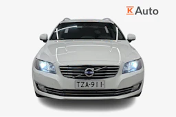valkoinen Volvo V70 2014 kuva 7.