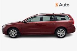 punainen Volvo V70 2014 kuva 6.