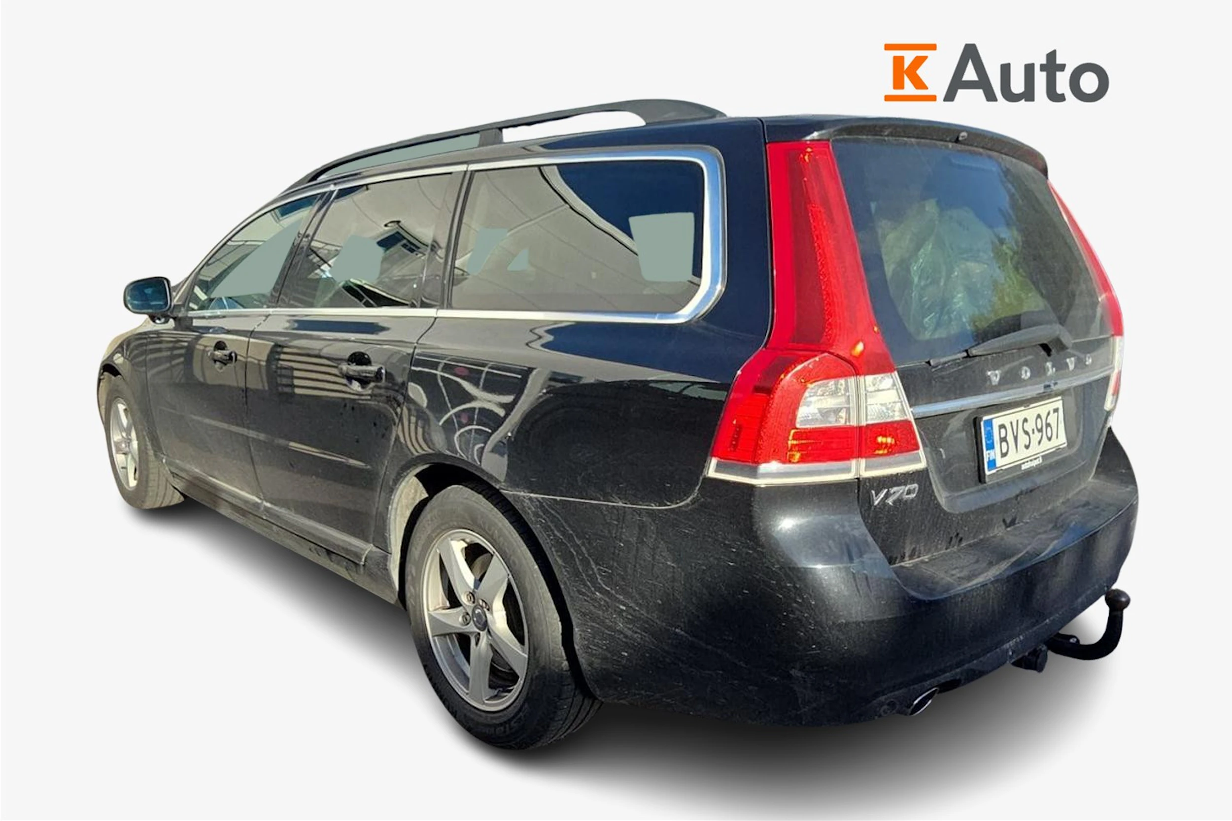 musta Volvo V70 2015 kuva 2.
