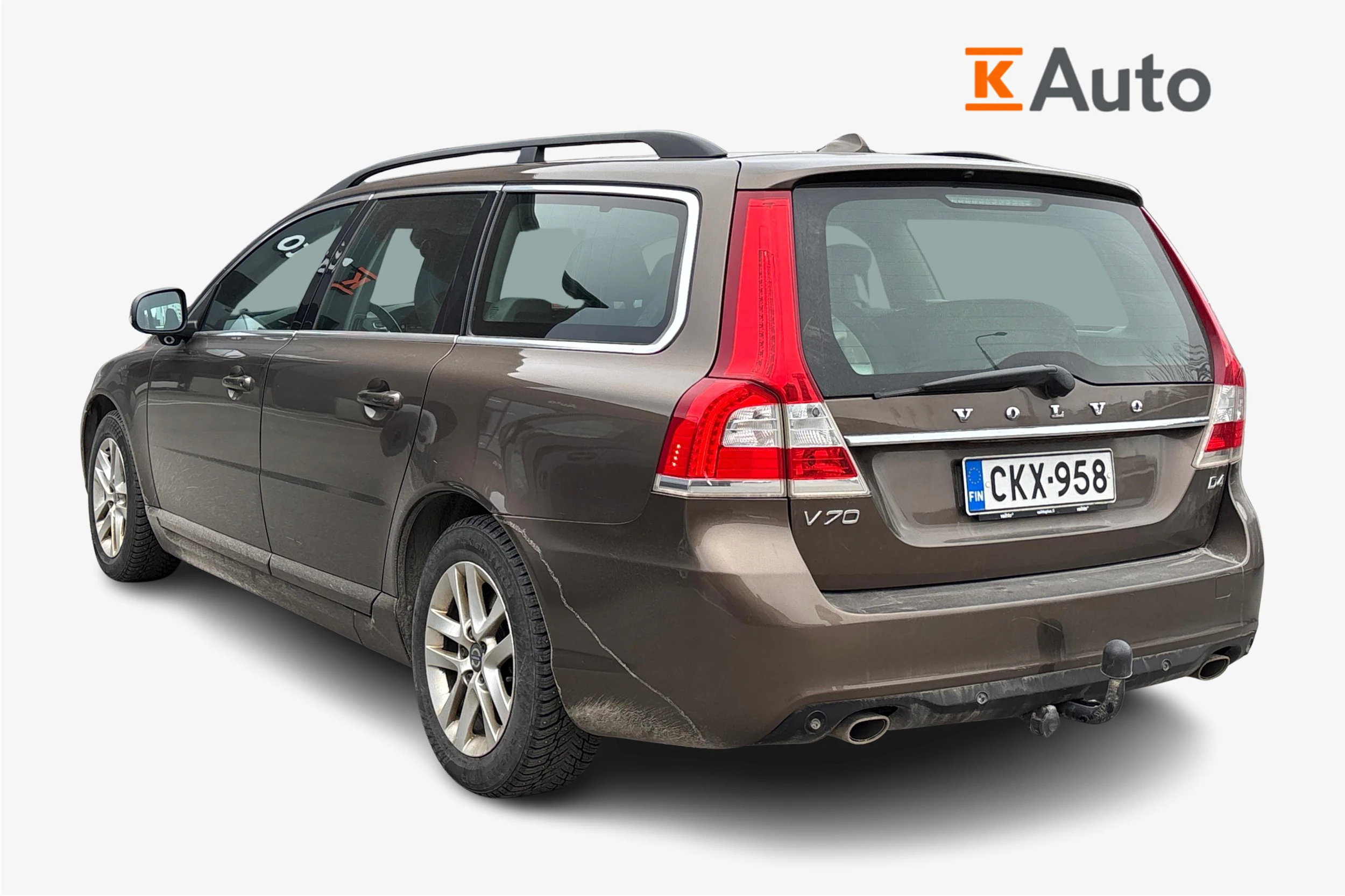 ruskea (beige) Volvo V70 2015 kuva 2.