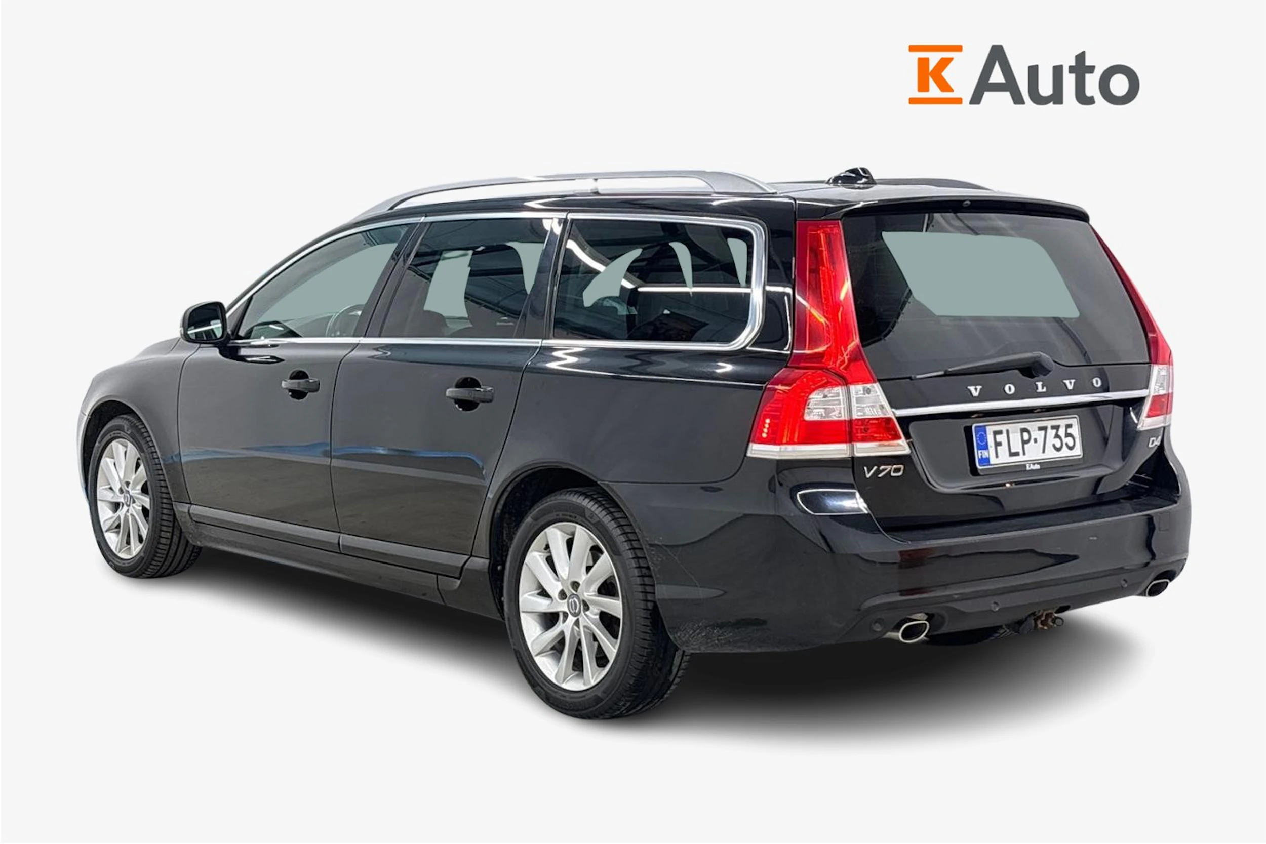 musta Volvo V70 2015 kuva 2.