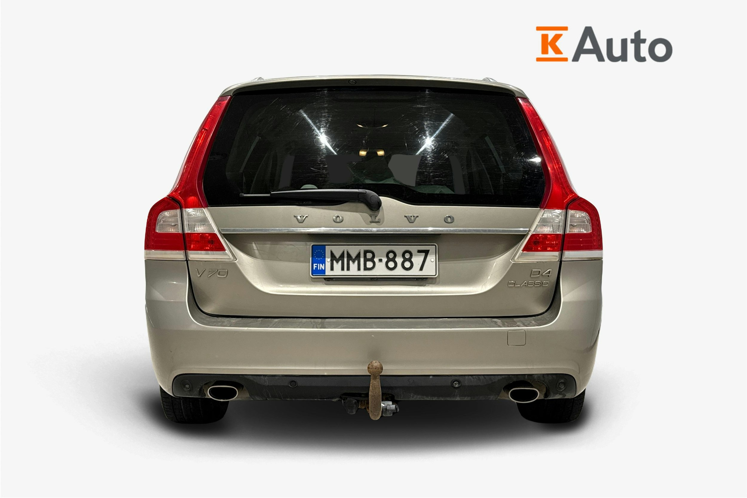 ruskea (beige) Volvo V70 2015 kuva 3.