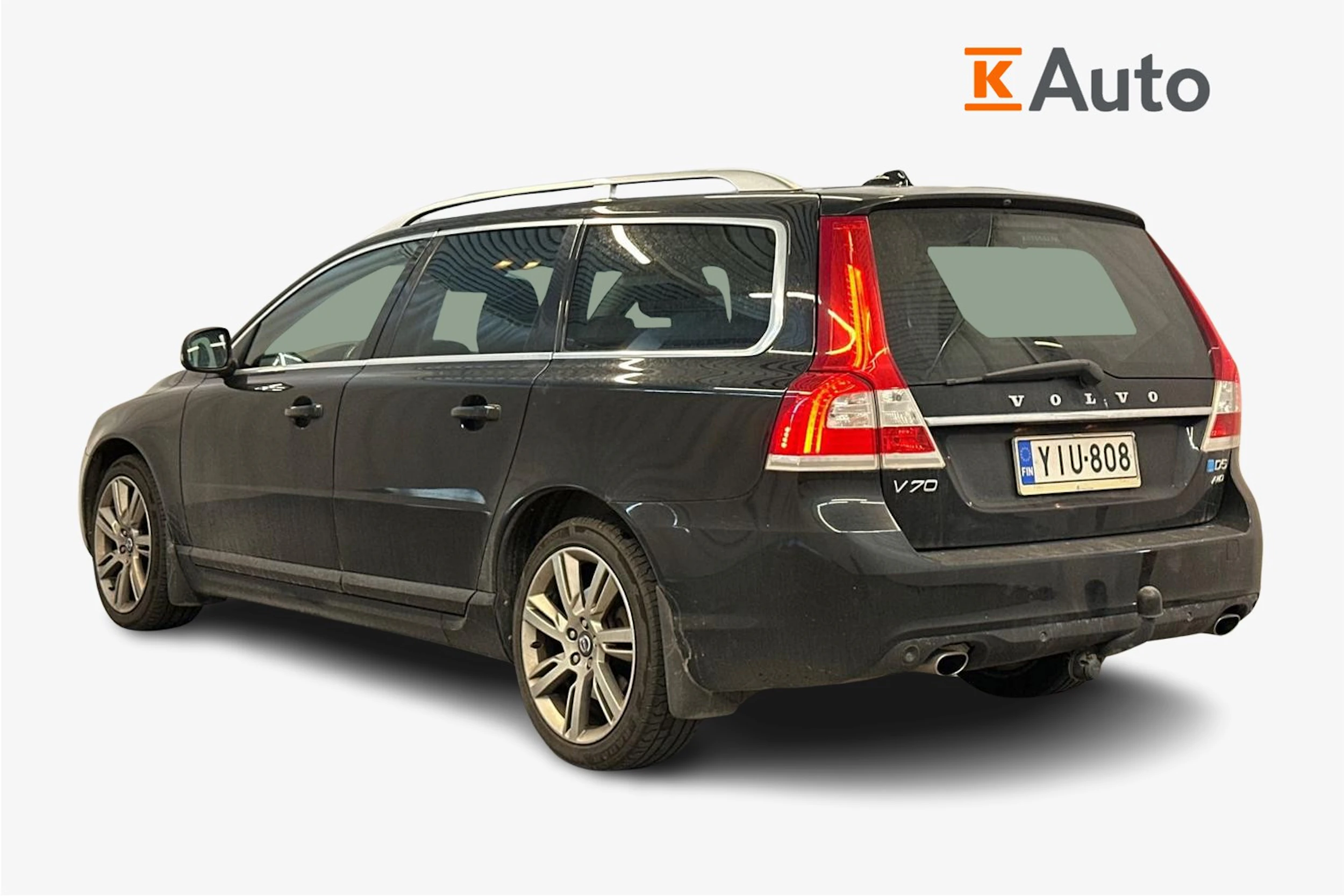 musta Volvo V70 2015 kuva 2.