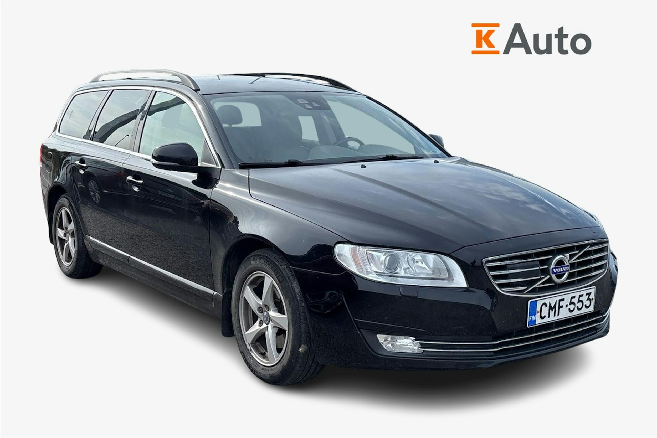 musta Volvo V70 2016 kuva 1.