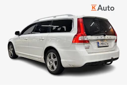valkoinen Volvo V70 2016 kuva 2.