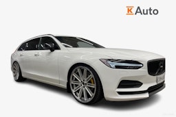 Valkoinen Volvo V90 2016 kuva 1.