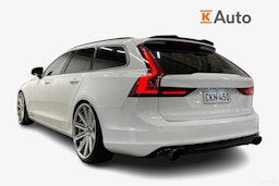 Valkoinen Volvo V90 2016 kuva 2.