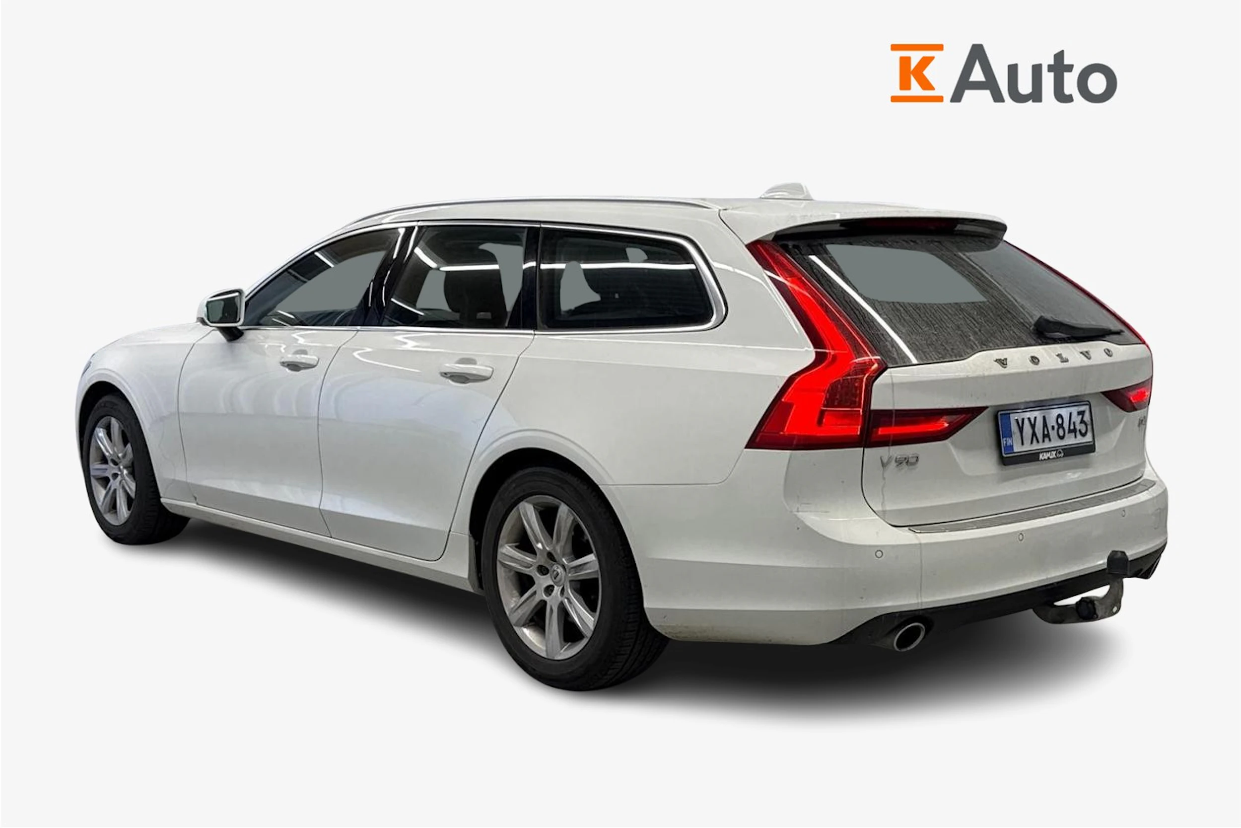 valkoinen Volvo V90 2016 kuva 2.