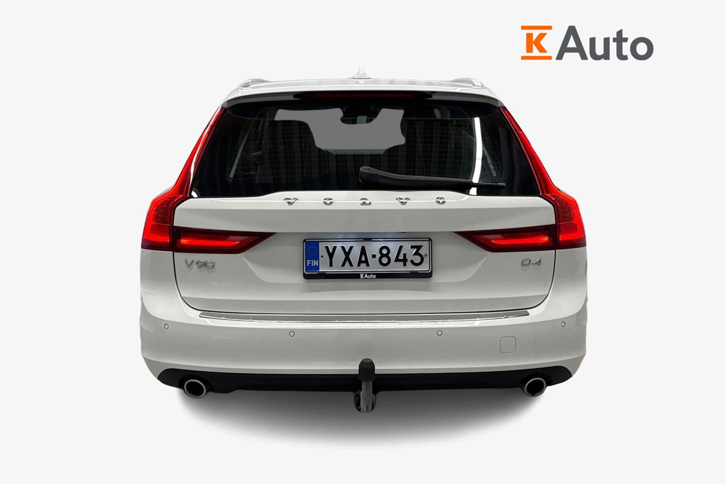 valkoinen Volvo V90 2016 kuva 4.