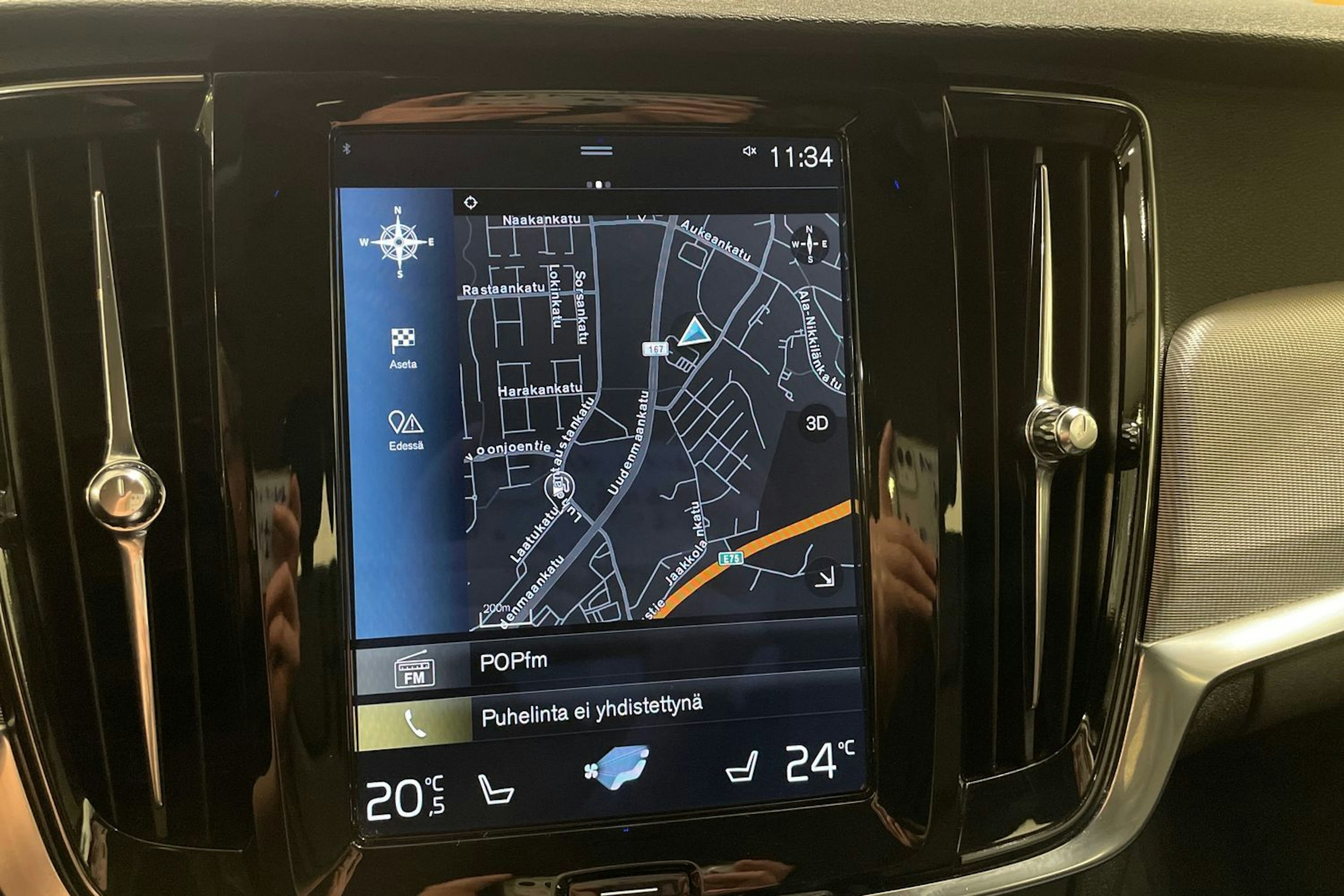 valkoinen Volvo V90 2017 kuva 18.