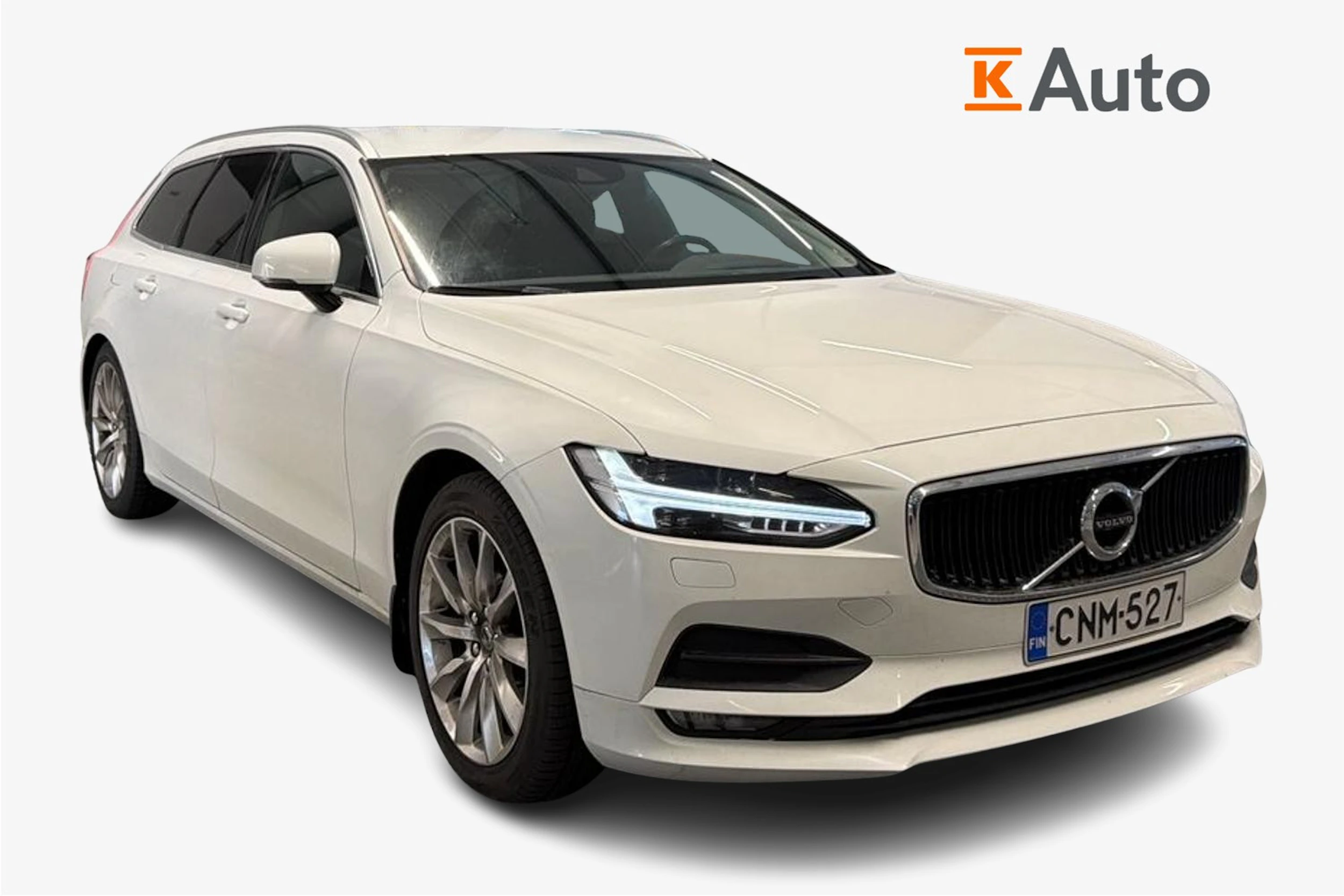valkoinen Volvo V90 2017 kuva 1.