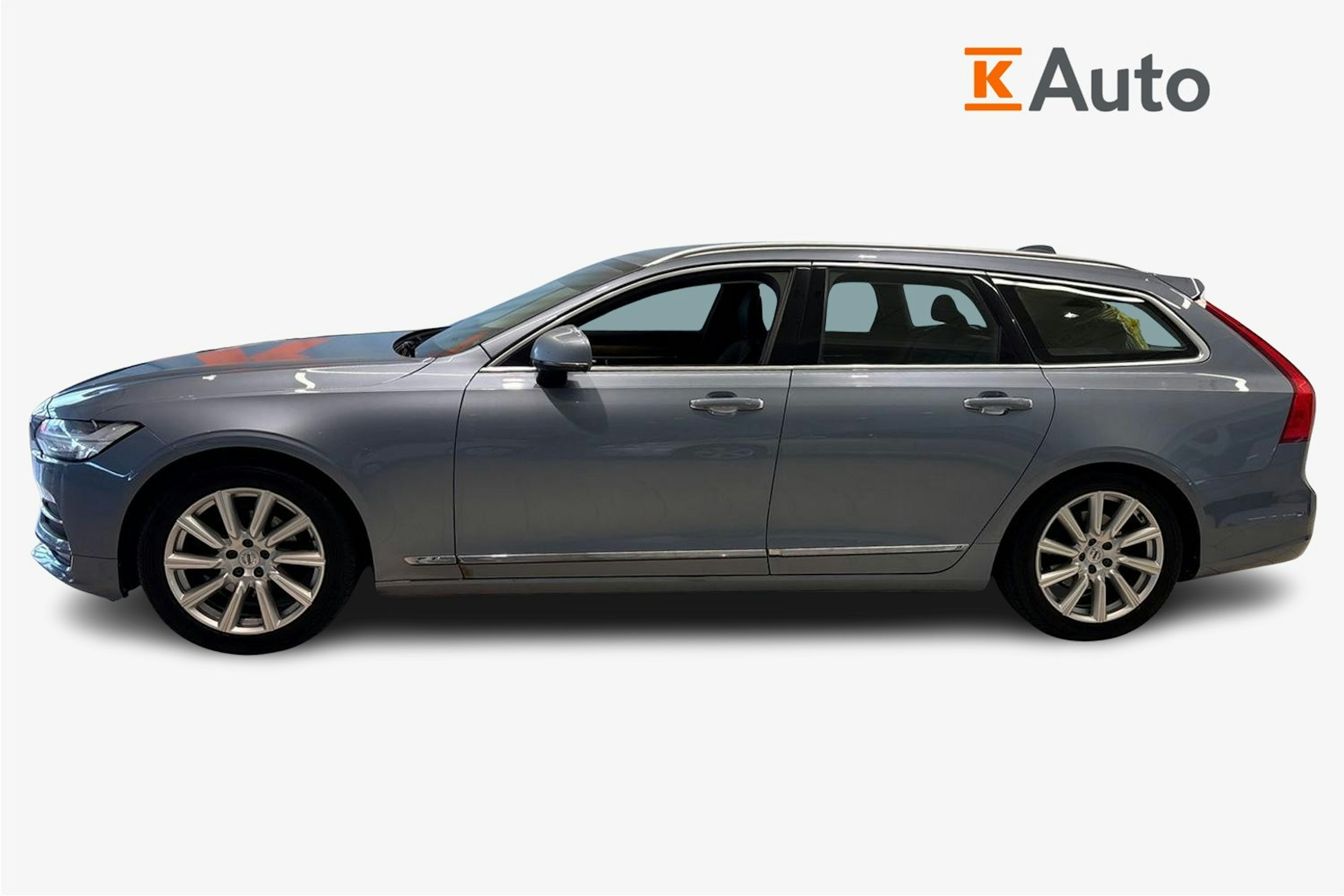 sininen Volvo V90 2017 kuva 5.