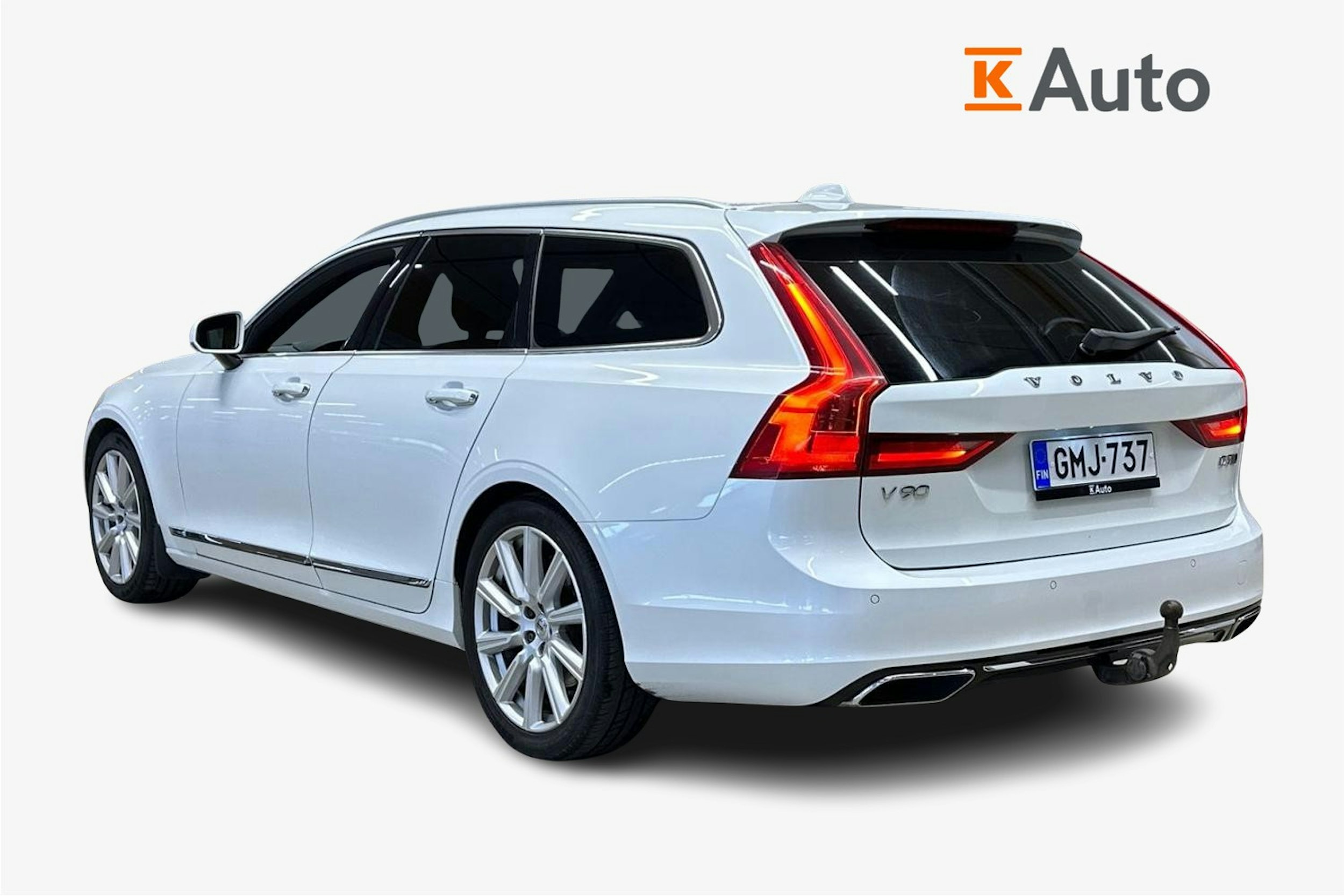 valkoinen Volvo V90 2017 kuva 2.