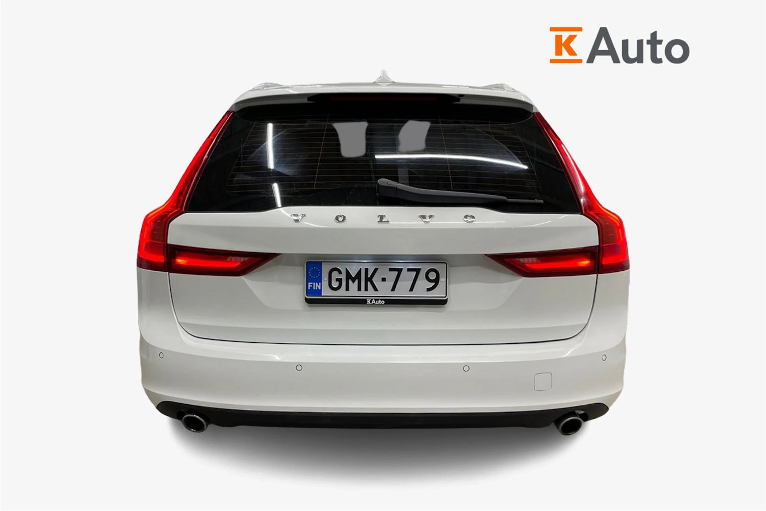 valkoinen Volvo V90 2017 kuva 4.
