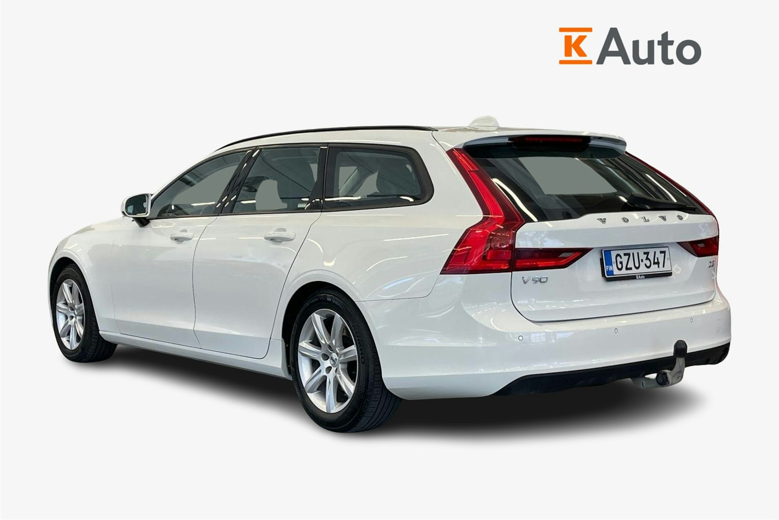 valkoinen Volvo V90 2017 kuva 2.