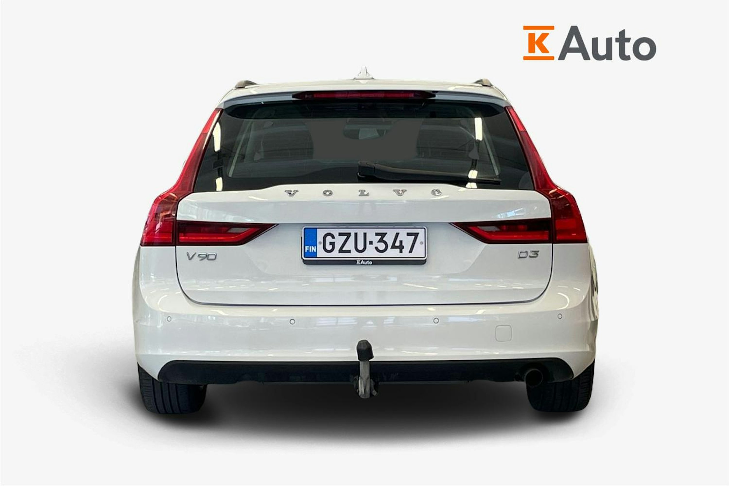 valkoinen Volvo V90 2017 kuva 3.