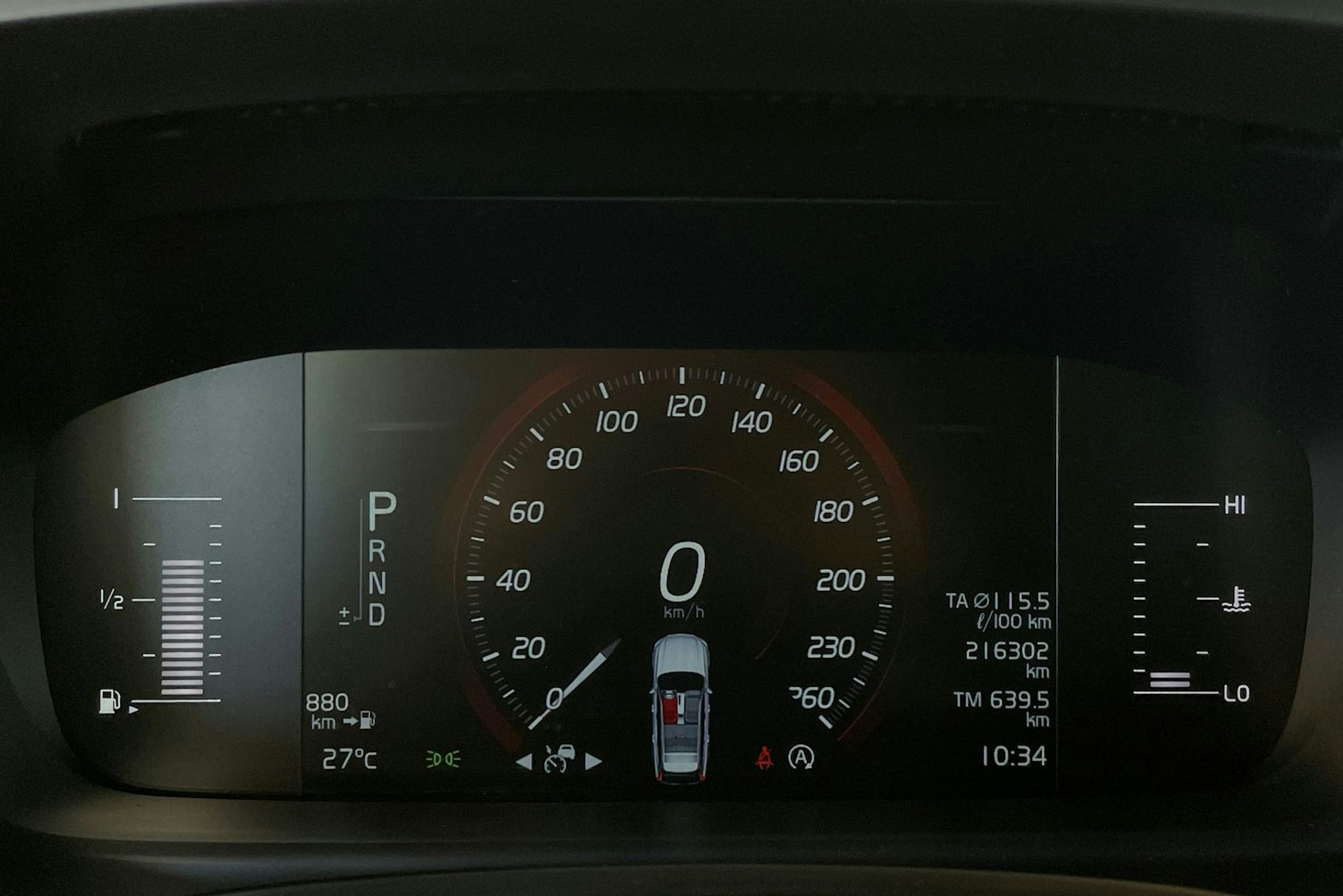 valkoinen Volvo V90 2017 kuva 16.